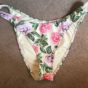 floral bikini bottom
